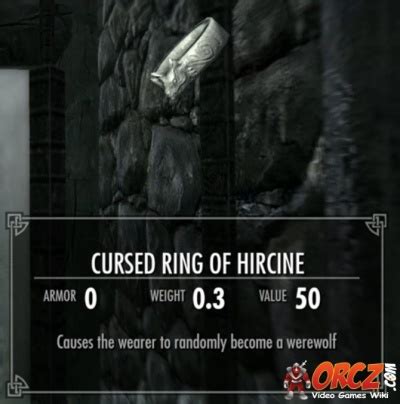 Skyrim: Cursed Ring of Hircine - Orcz.com, The Video Games Wiki