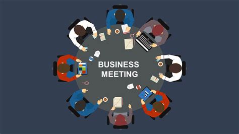 Business Meeting PPT Presentation examples & Google Slides