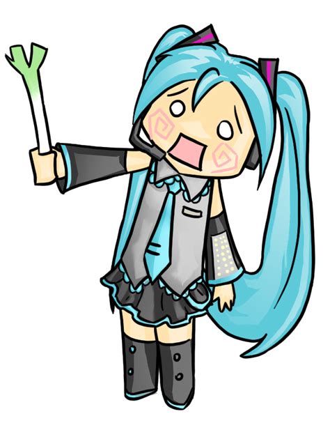 Leek Dance Miku From Vocaloid by SapphiraHiro on DeviantArt