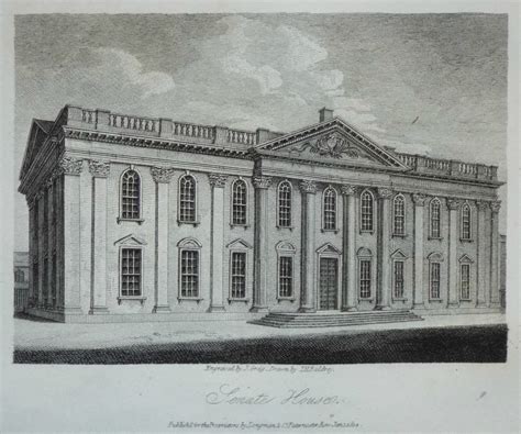 Antique Prints of Senate House Cambridge