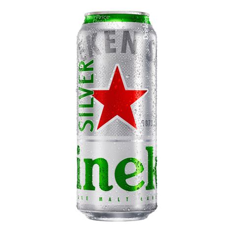 Heineken Premium Lager Silver Can Beer | NTUC FairPrice