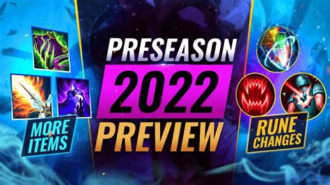 MASSIVE CHANGES: NEW Preseason 12 Changes Coming in 2022 (Preview ...