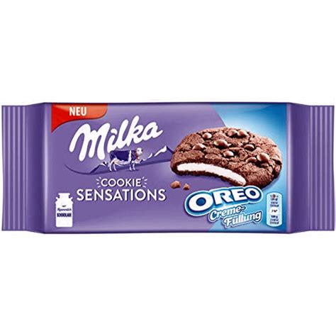 Milka Cookie Sensations Oreo gefüllte Kakaokekse 156g – Brands of Germany