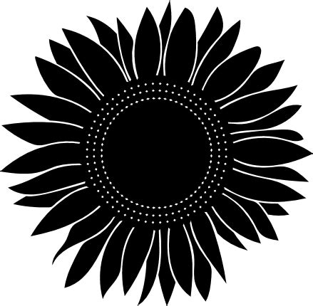 Sunflower Silhouette