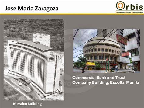 National Artist for Architecture series: Jose Maria Zaragoza ~ Orbis CCD Review