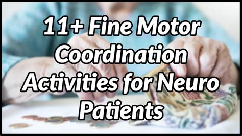 11+ Fine Motor Coordination Activities for Adult Rehab Patients ...