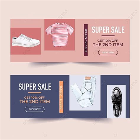 Fashion Banner Design With T Shirt Template Download on Pngtree