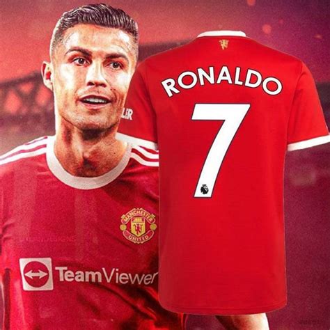 fb CR7 Cristiano Ronaldo MUN F.C. Jersey Unisex Tops Football Jersey ...