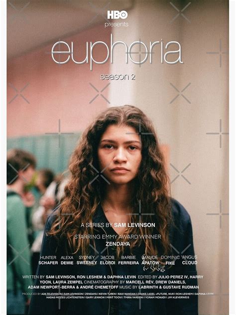 "Euphoria season 2" Poster by celiaorts | Redbubble