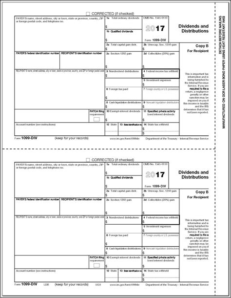 Blank 1099 Form 2024 Printable