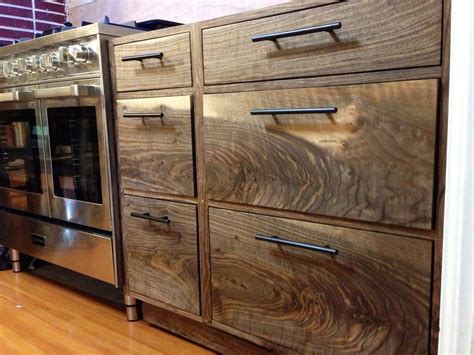 Dark Walnut Kitchen Cabinet Doors