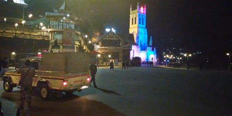 Sudden Evacuation of Shimla Mall Road and Ridge Maidan on New Year Eve Creates Stir | Himachal ...