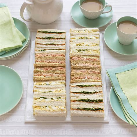 Tea Sandwich Recipes for Kids' Parties