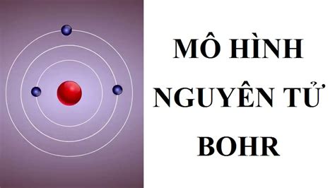 thuyết cấu tạo nguyên tử mẫu mô hình hành tinh nguyên tử Bohr - YouTube