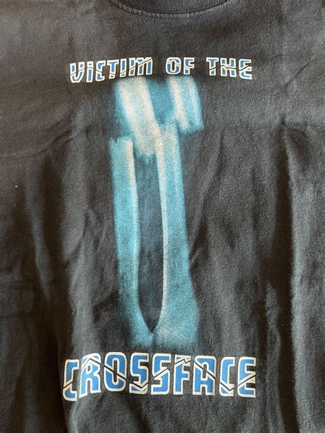 Chris Benoit Victim Crossface L Vintage WWF Shirt RAR… - Gem