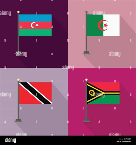 World country flags design vector Stock Vector Image & Art - Alamy