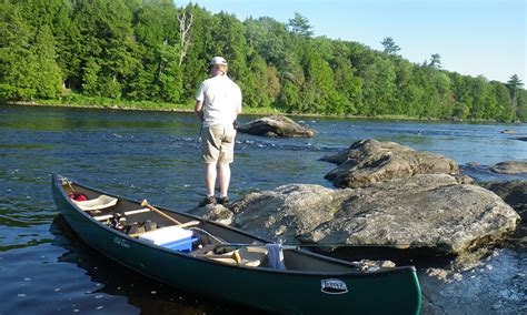 guided canoe fishing trips | Peterson's Guide Service