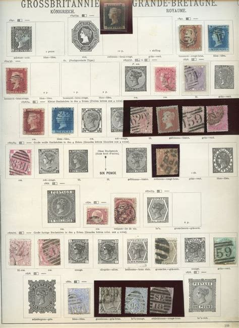 Great Britain 1840/1930 - Stamps of the period on - Catawiki