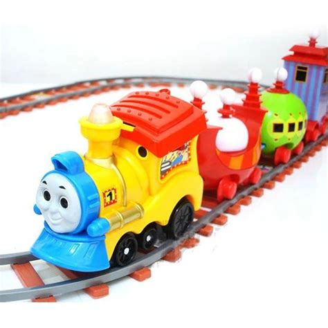 D410 Thomas electric train track children's music Tinker car simulation car-in RC Trains from ...