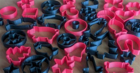 Christmas cookie cutters [OpenSCAD] by oto | Download free STL model ...