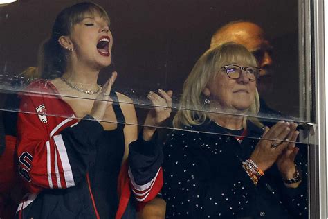 Every Photo of Donna Kelce and Taylor Swift at Kansas City Chiefs Games