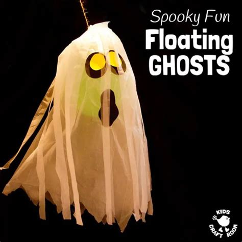 Halloween Party Ideas - Giant Floating Ghost Craft - Kids Craft Room