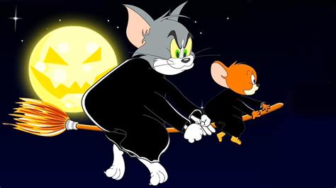 Tom And Jerry Halloween / Cartoon Games Kids TV - YouTube