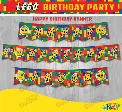 7 Best Images of LEGO Birthday Banner Printable - Free Printable LEGO ...