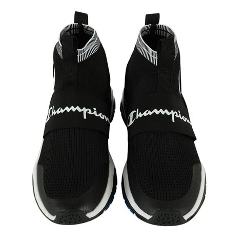 Champion - Champion Men's Rally Pro Knit Sneakers Black - Walmart.com ...