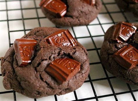 Hersheys Chocolate Chunk Brownie Cookies- Truly The BEST ever