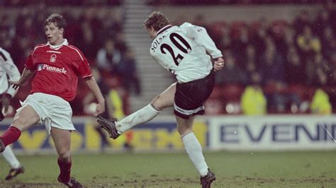 Ole Gunnar Solskjaer scoring four goals against Nottingham Forest on 6 ...