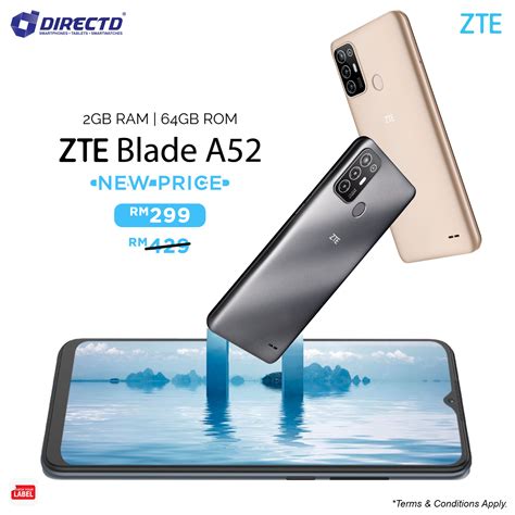 DirectD Retail & Wholesale Sdn. Bhd. - Online Store. ZTE Blade A52 [2GB ...