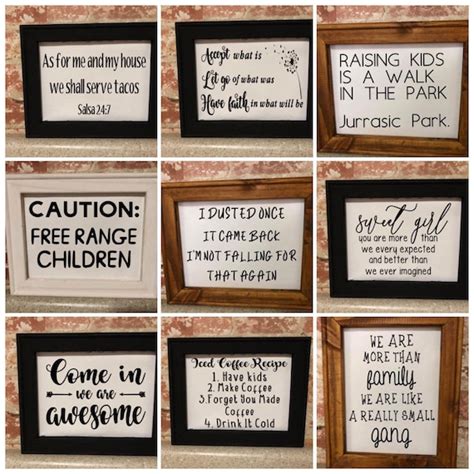 Home Decor Signs funny signs farmhouse signs Signs to hang | Etsy