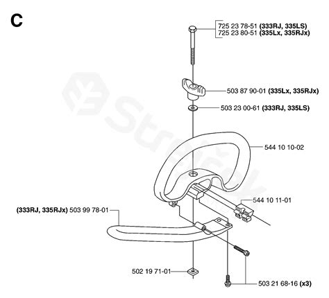 Spare parts - Partlist - 335 RX 335 RX, 2007-01 - HANDLE | sGarden.cz