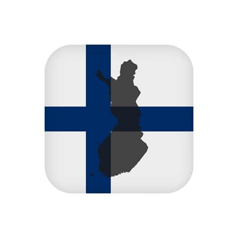 Finland flag, official colors. Vector illustration. 12735046 Vector Art ...