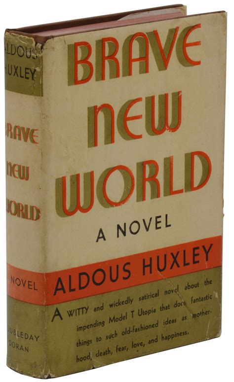 Brave New World by Huxley, Aldous: Near Fine (1932) First American Edition. | Burnside Rare ...