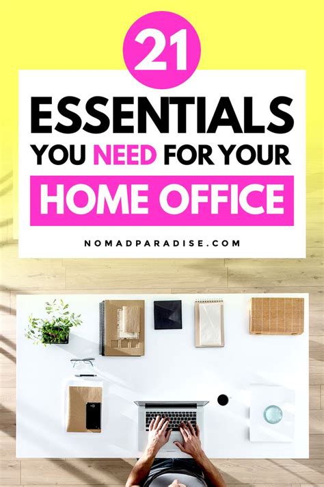 Work From Home Office Essentials and Supplies | Office essentials, Home office, Office necessities