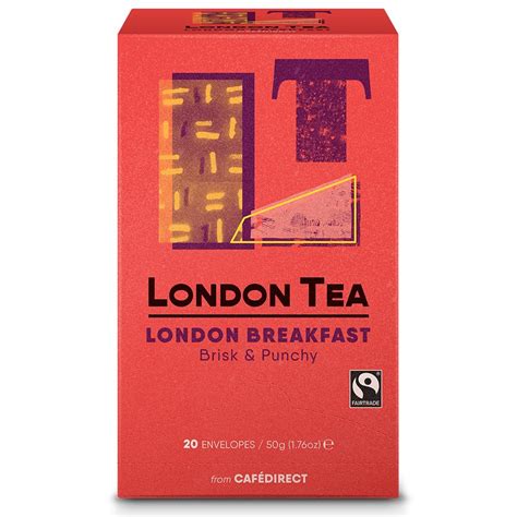 London Tea Company Fairtrade London Breakfast Tea - 20 bags - The ...