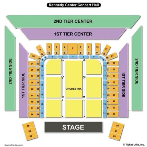 Kennedy Center Opera House Seating Chart With Numbers | Cabinets Matttroy