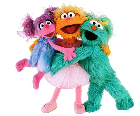 Zoe, Abby and Rosita - Zoe (Sesame Street) Photo (39915588) - Fanpop