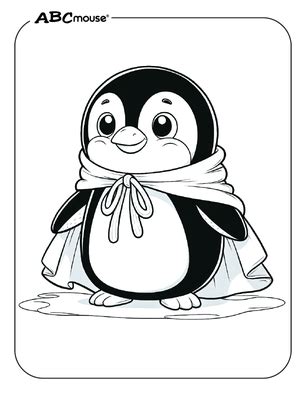 Penguin Coloring Pages | ABCmouse