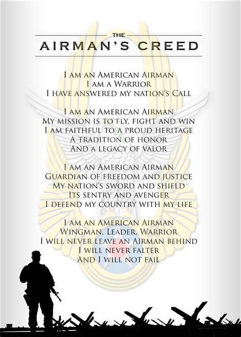 The Airman's Creed | USAF/Military | Pinterest