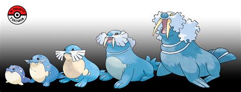 In-Progress Pokemon Evolutions | inprogresspokemon: #363.5 - Spheal live among... | Pokemon ...