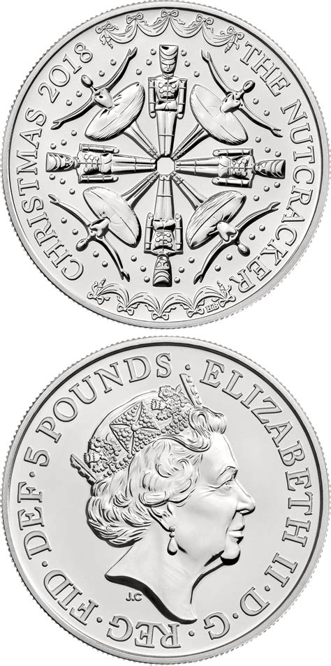 Commemorative 5 pound coins. The 5 pounds coin series from United Kingdom