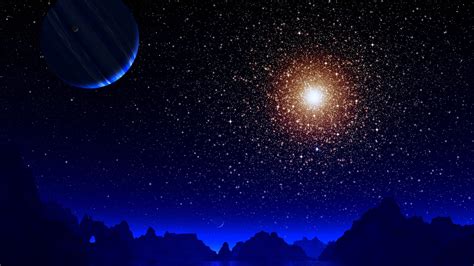 2048x1152 Blue Night Moon Stars Earth 4k Wallpaper,2048x1152 Resolution HD 4k Wallpapers,Images ...