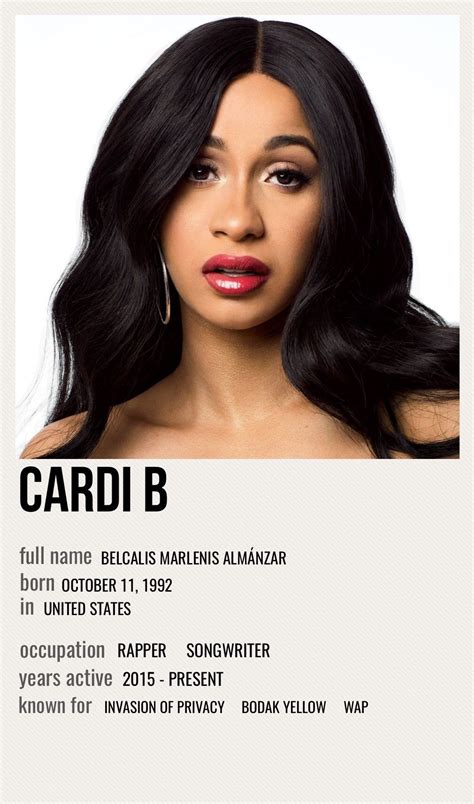 cardi b | Music poster ideas, Film posters vintage, Iconic movie posters