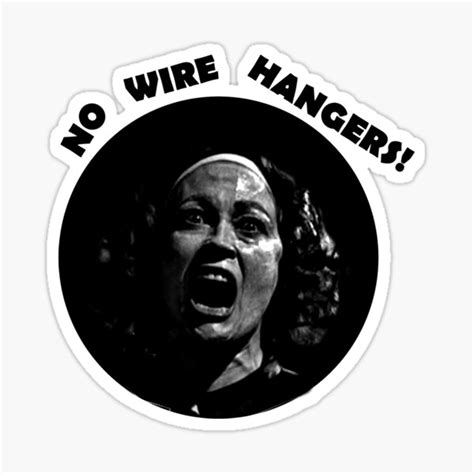 Mommie Dearest, Joan Crawford Inspired No Wire Hangers Ever! Greeting ...