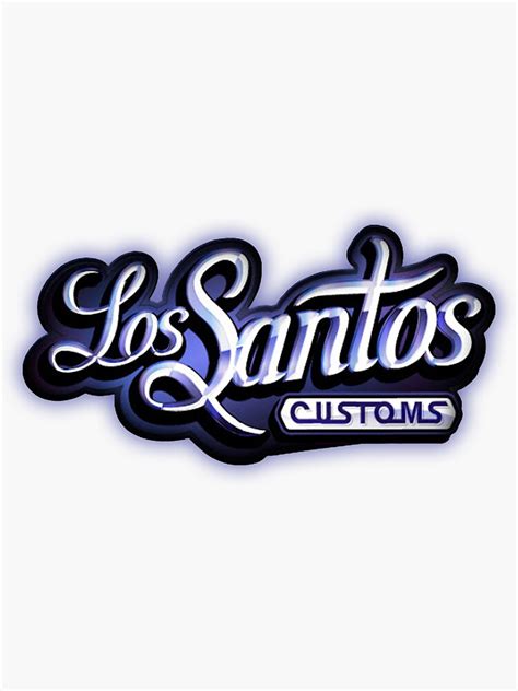 "LS Customs logo" Sticker by Fernoms | Redbubble