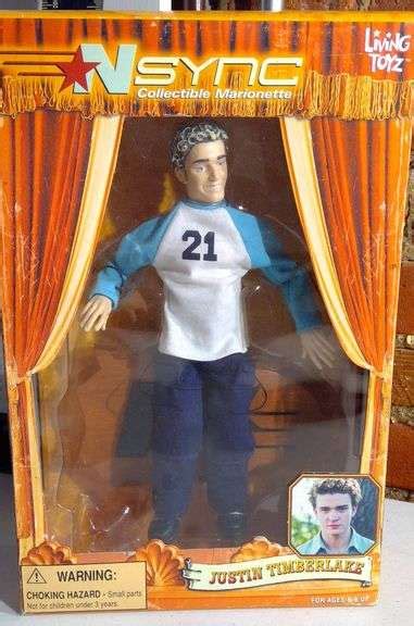 New in Box Nsync Justin Timberlake Collectible Marinette Dolls ...