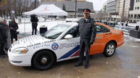 Toronto police unveil their special RIDE car - The Globe and Mail